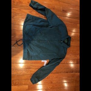 Old navy Button down Dark Green Jacket XXXL